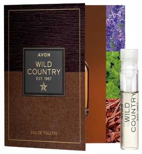 Avon WILD COUNTRY original fragrance male sample