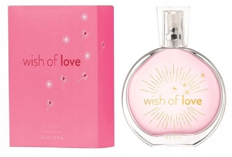 Avon Wish Of Love 50 ml eau de toilette Packaging status original