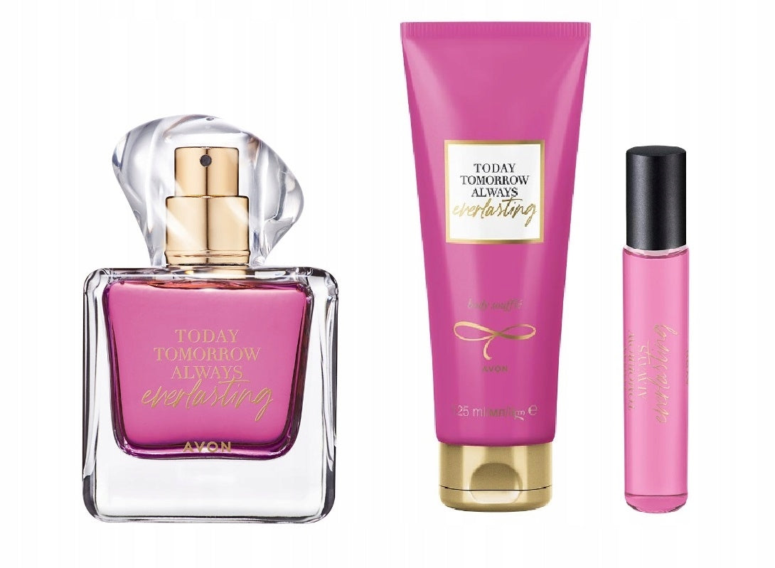 Avon Women's Perfume Set TTA Today EVERLASTING Lotion Perfume