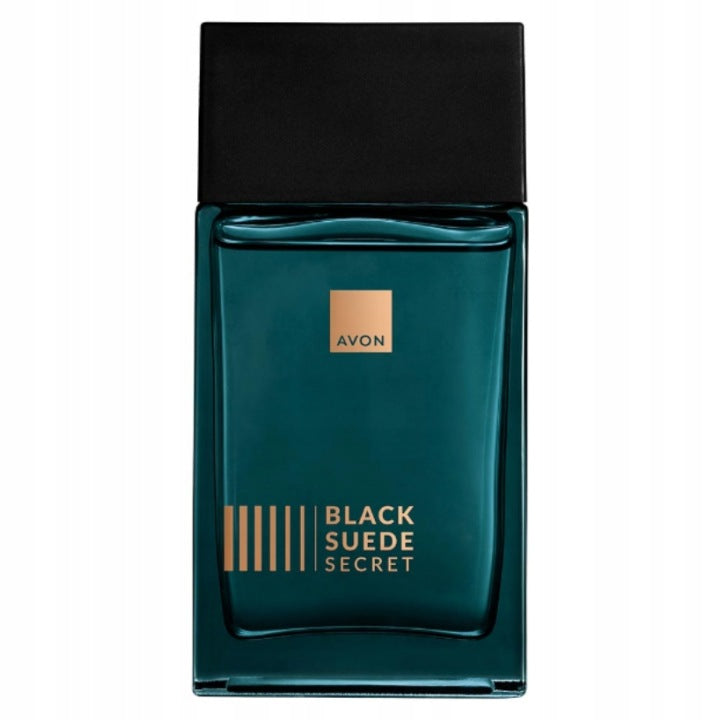 Avon eau de toilette black suede secret male 100 ml