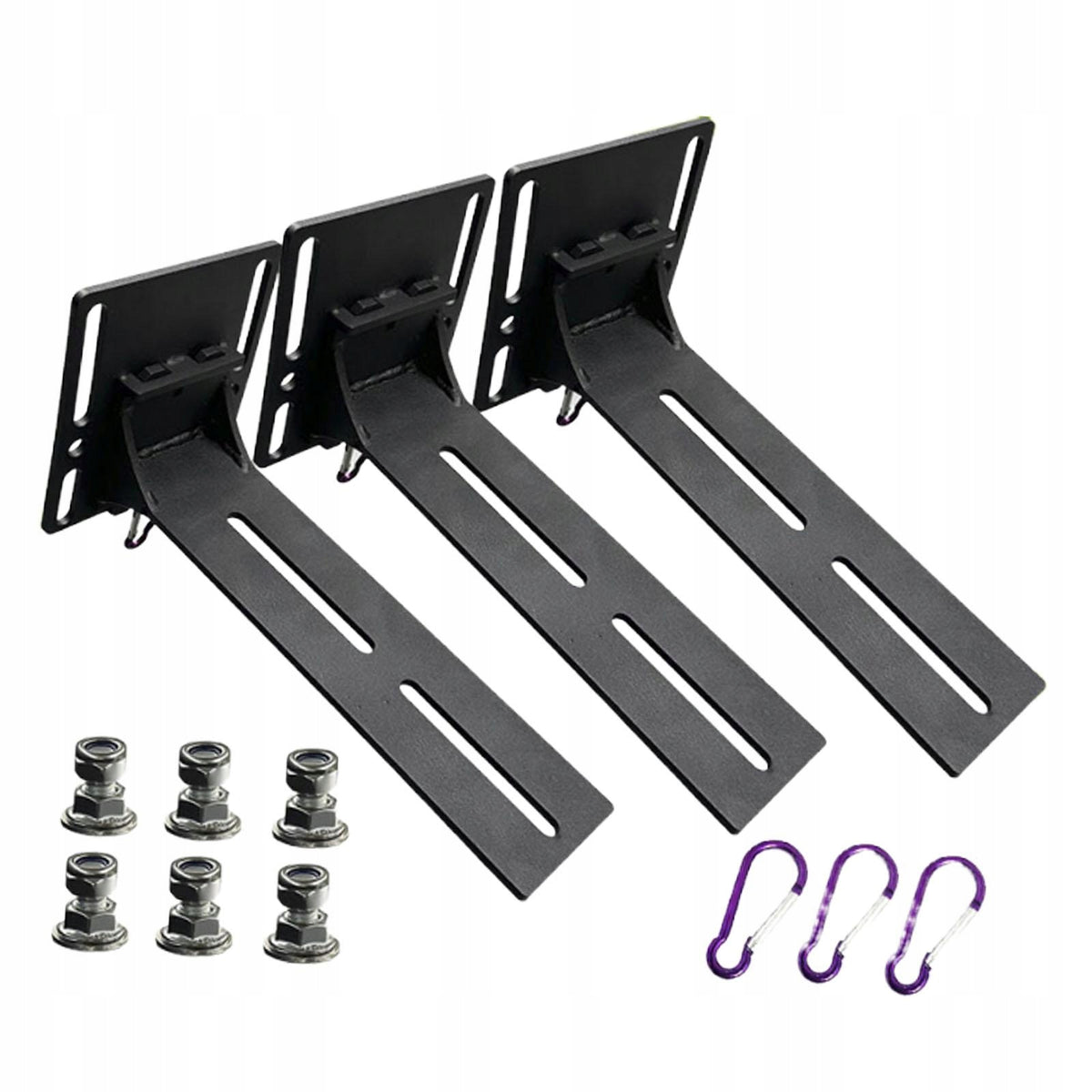 Awning Bracket Universal Accessories Stainless Steel for Roof Rack 3Pcs