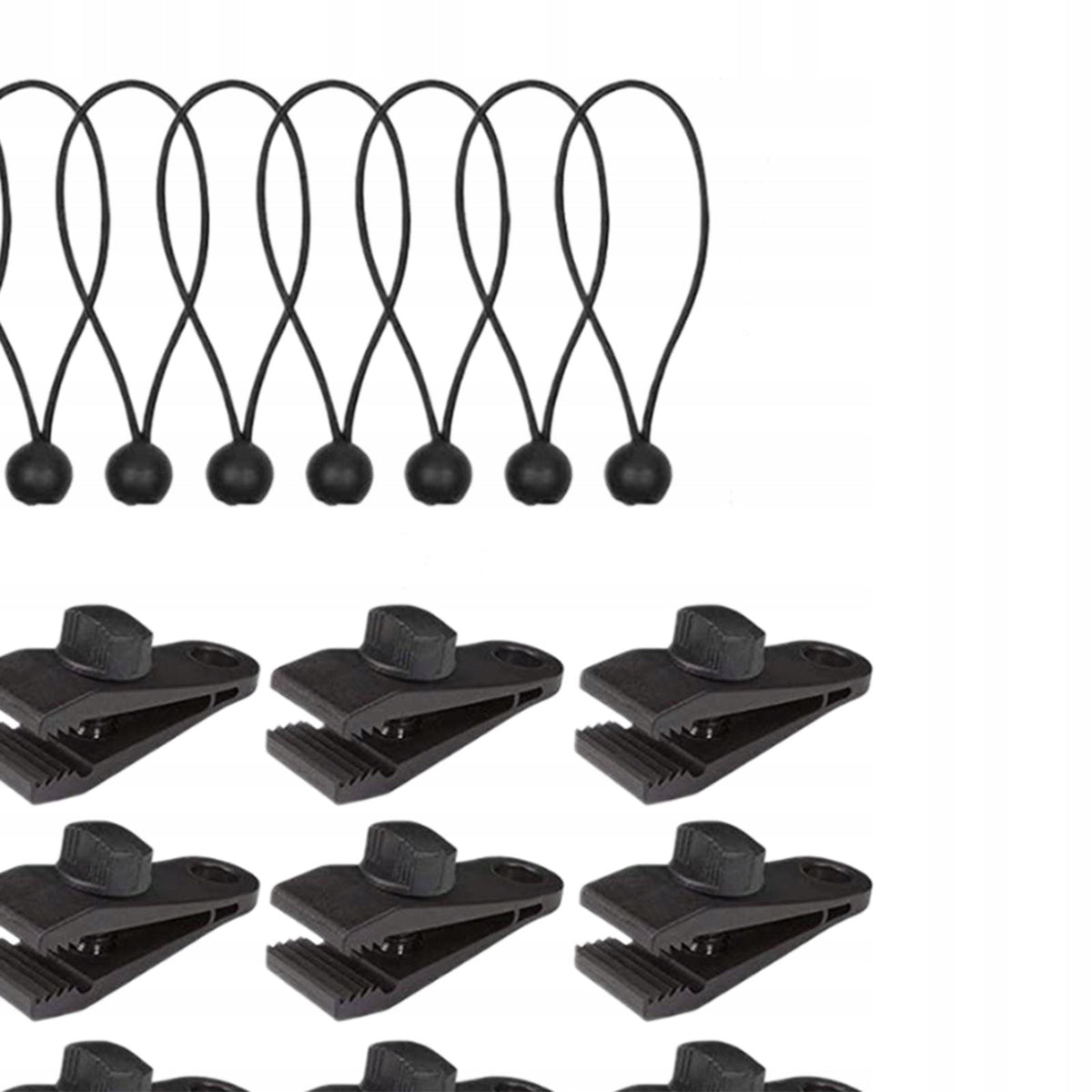 Awning Tarp Clips Set Camping Tent Clips for Fixing Tarps Awnings style C Manufacturer code 06166055400