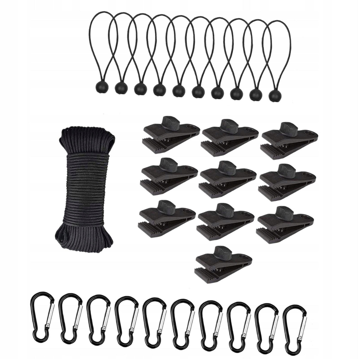 Awning Tarp Clips Set Camping Tent Clips for Fixing Tarps Awnings style C