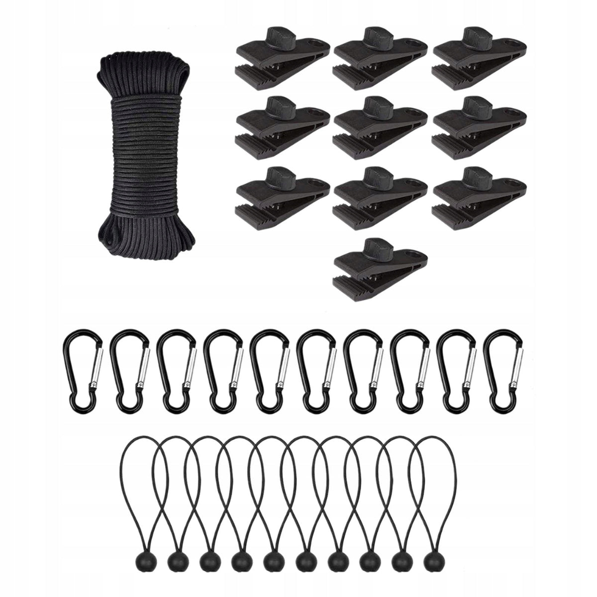 Awning Tarp Clips Set Easy Install Lightweight Awning Buckle Tent style C
