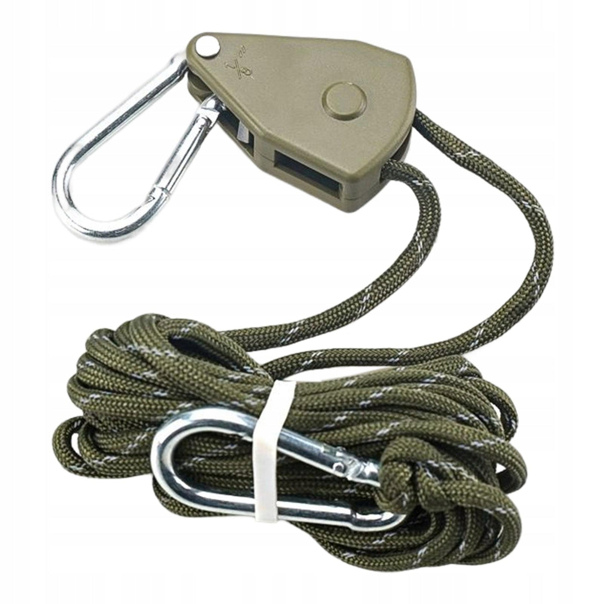Awning Wind Rope Adjuster Tent Fixed Buckle Wind Rope Guy Rope for Green