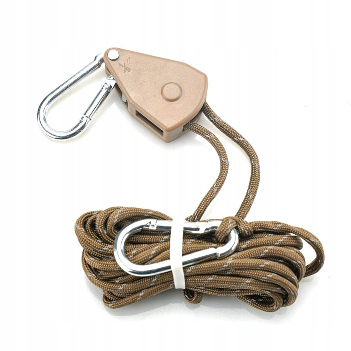 Awning Wind Rope Adjuster Tent Fixed Buckle Wind Rope Guy Rope for Khaki Manufacturer code 14666038357