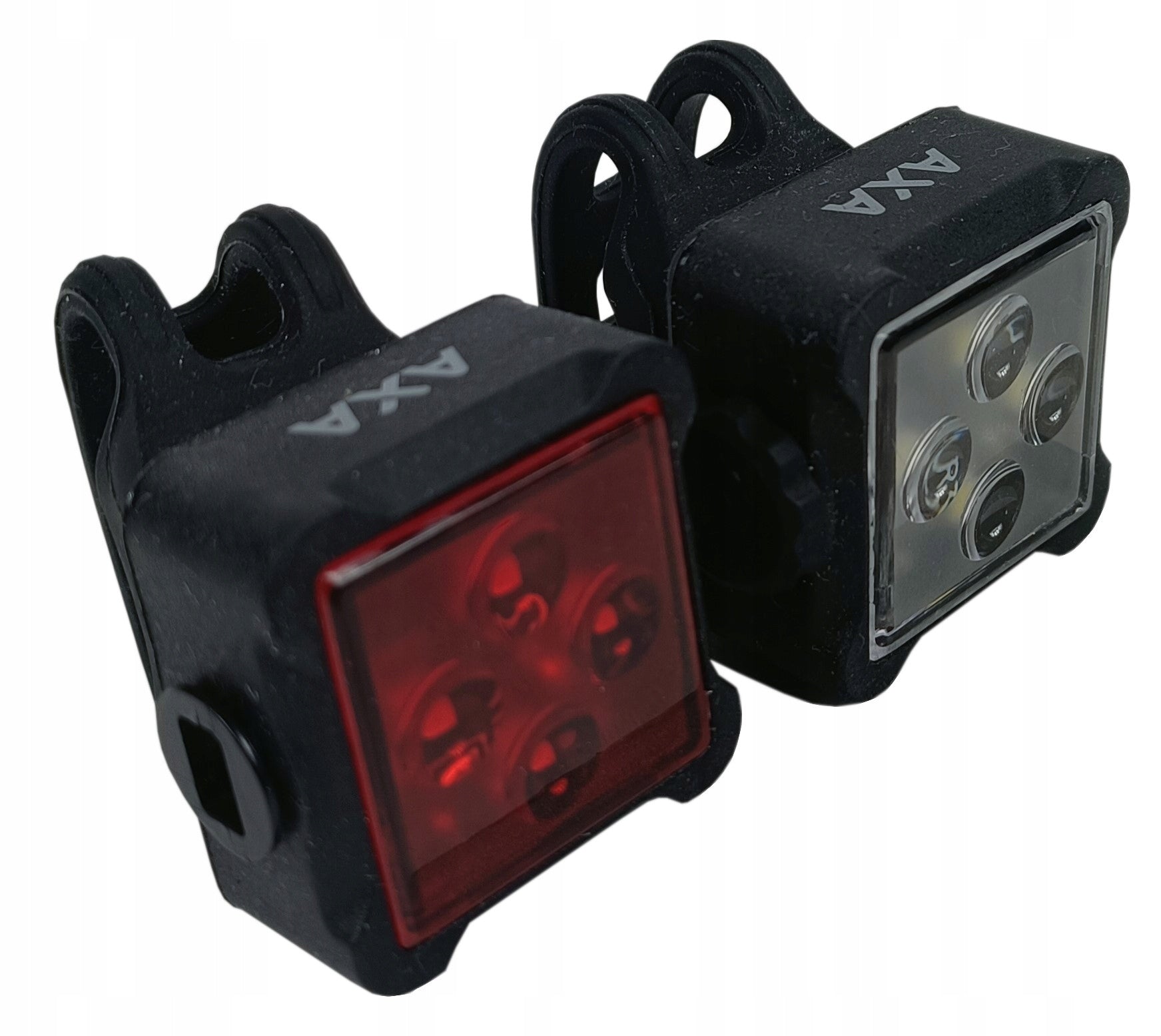 Axa Niteline 44-R Bike Light Set Front Rear USB