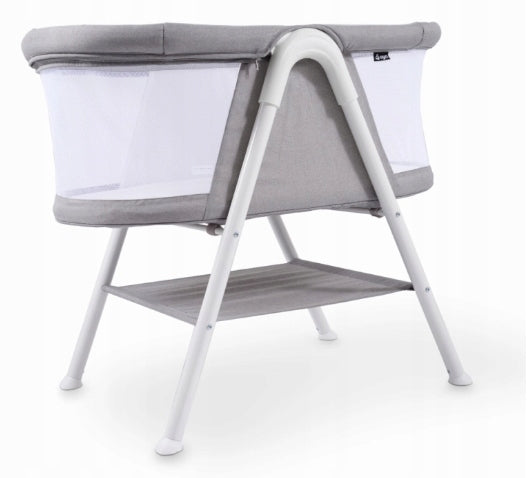 Aya EasyDream Cot and Mattress Set – White/Stone Grey Brand no brand