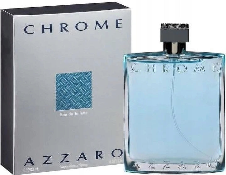 Azzaro Chrome 200ml EDT Eau De Toilette For Men Perfume Men's Fragrance