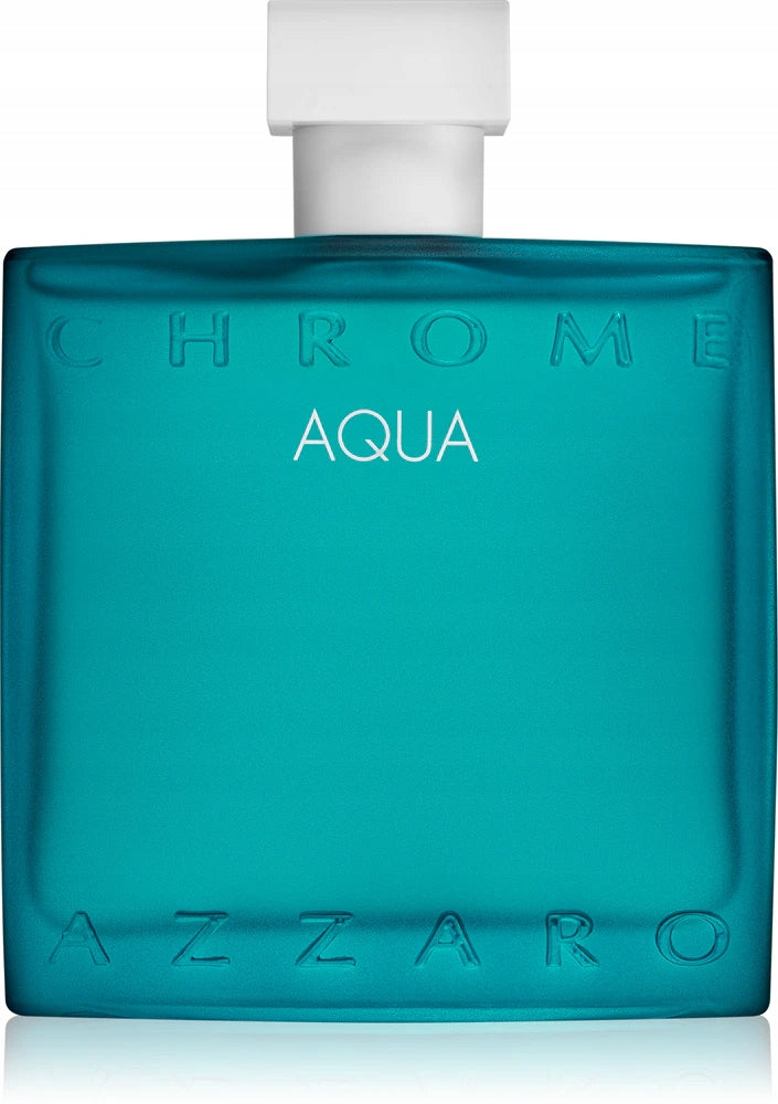 Azzaro Chrome Aqua 100ml edt Eau De Toilette Unique Packaging status original
