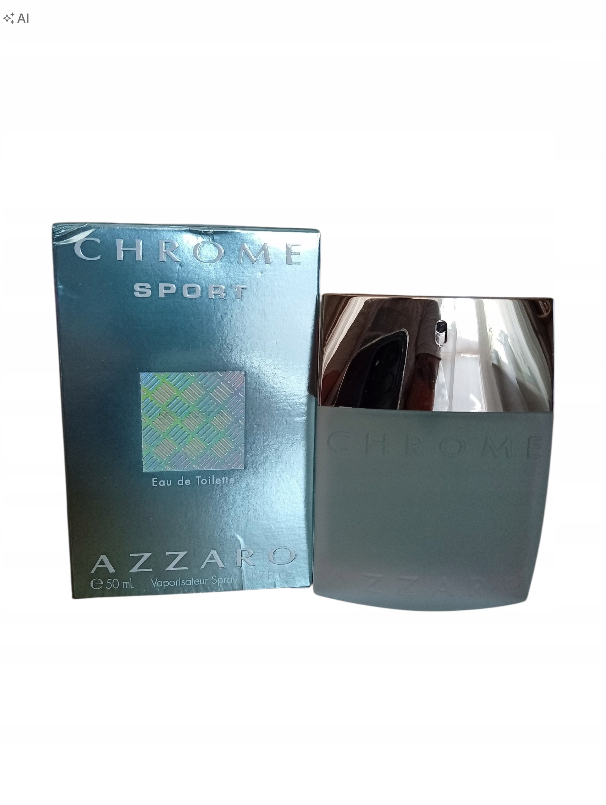 Azzaro Chrome Sport eau de toilette spray 50ml ROBO