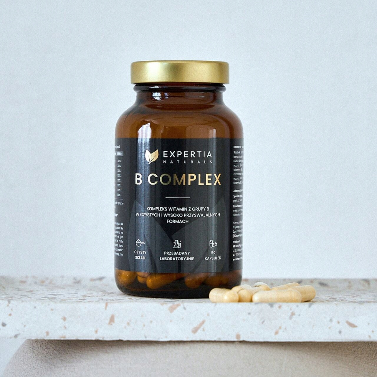 B COMPLEX – Expertia Naturals | 90 capsules Expiration date at least six months from the date of purchase
