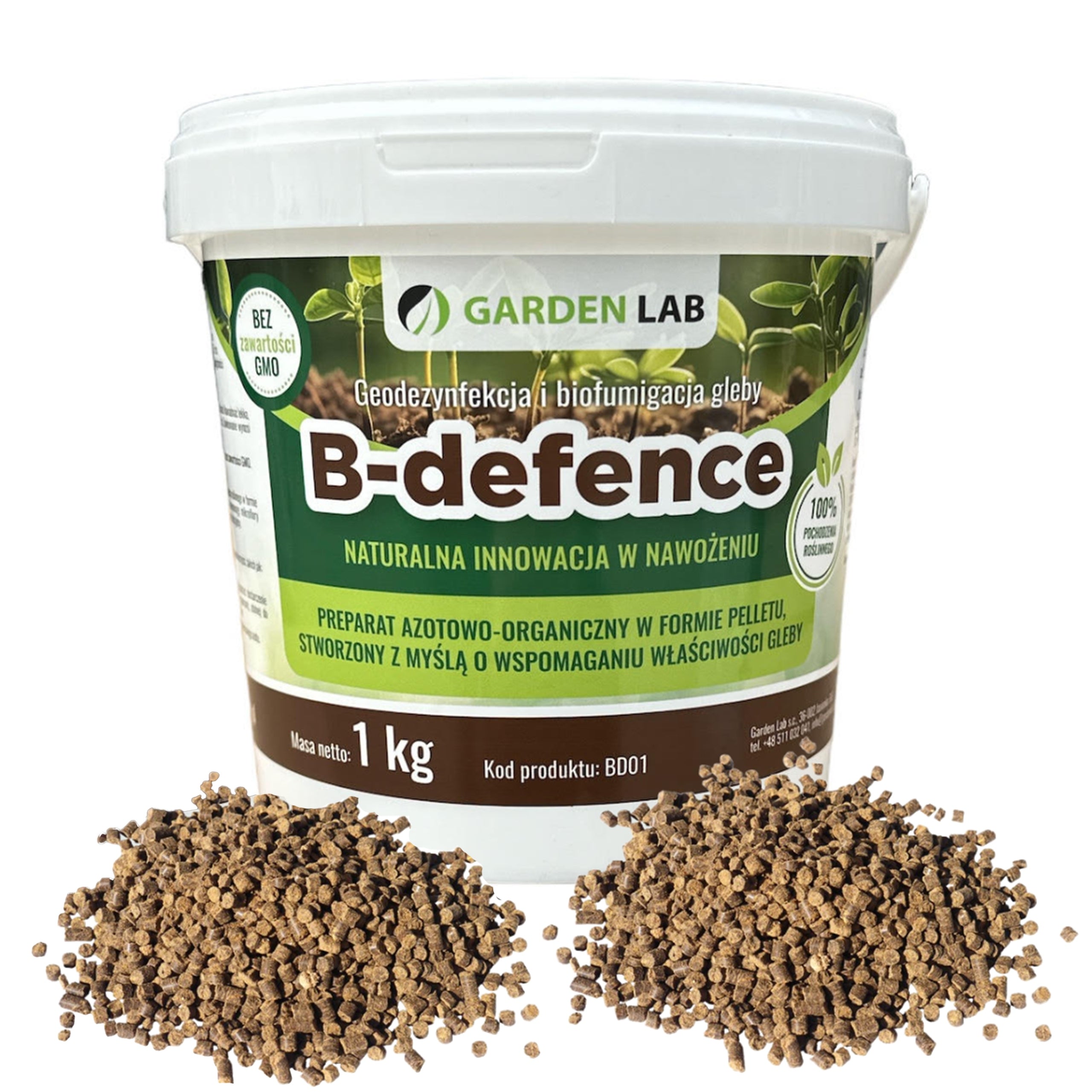 B-DEFENCE FERTILIZER AGENT ON TURQUOISE SHOOTS REPELLENT BARRIER 1KG