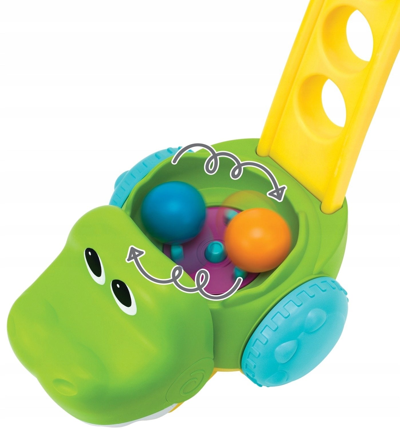 Staubsauger mit Kugeln 