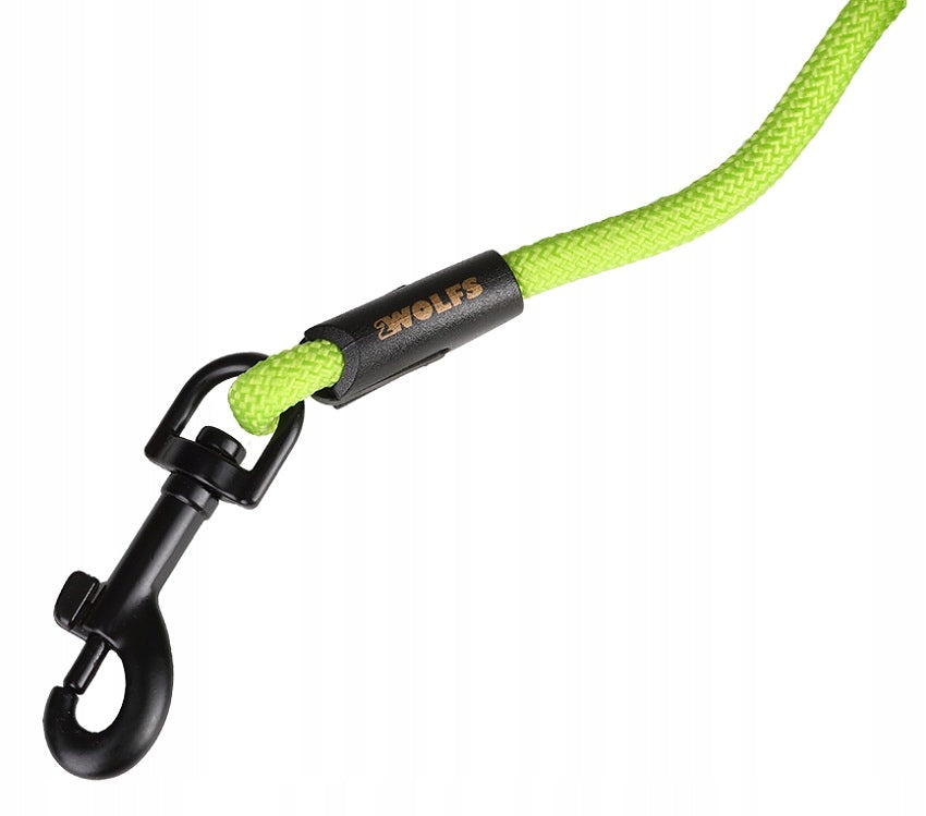 B Otok Lanyard Dog Rope 2WOLFS Comfort 12m Green Polyester 2W02003020 Brand no brand