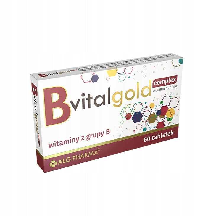 B VitalGold ALG Pharma Supports the Nervous System 60 tab B1 B2 B3 B5 B6 B12