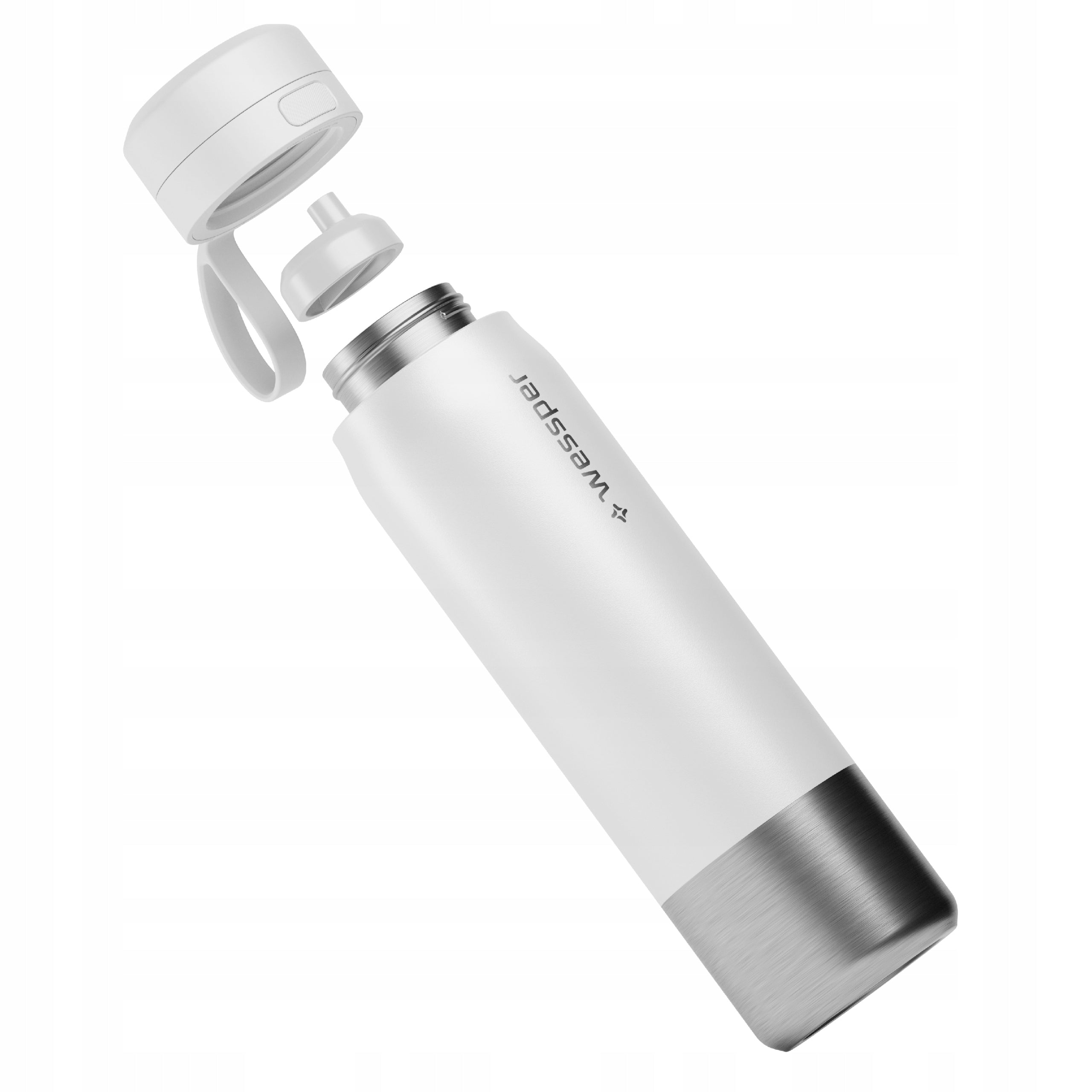 B2 Actitex 1l Steel Water Bottle Filter Bottle - White Manufacturer code WES276-1000-WH