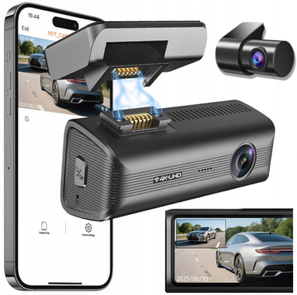 B20 VIDEO RECORDER CAR CAMERA ORB+PARKING 170° REVERSING CAMERA