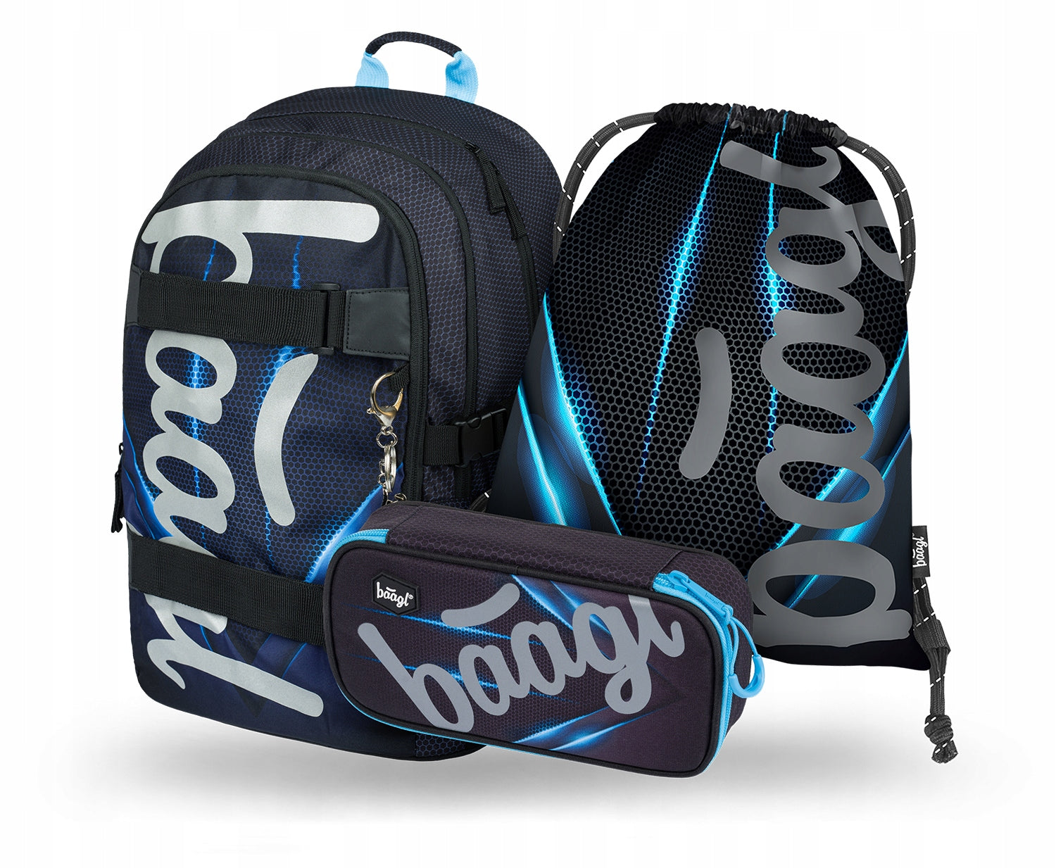 BAAGL School Skate Bluelight Set