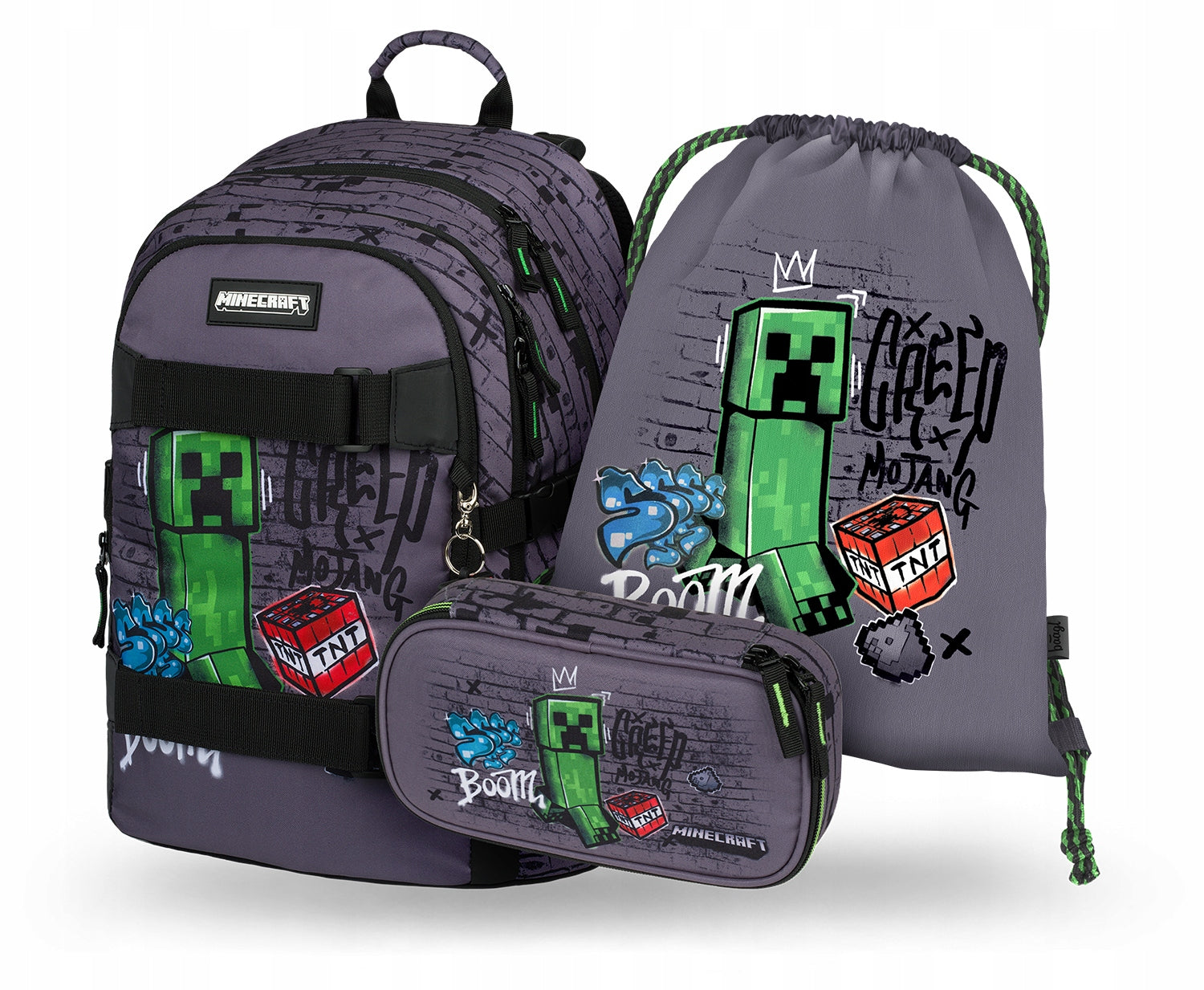 BAAGL Skate Minecraft TNT School Kit