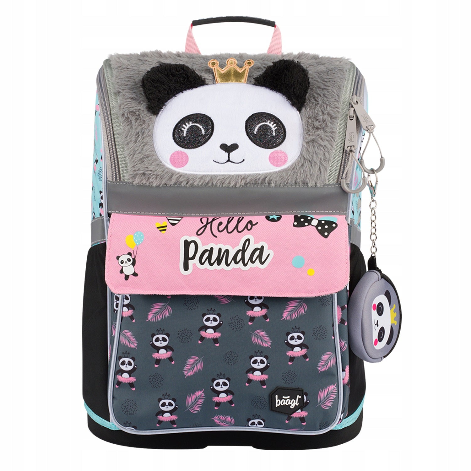 BAAGL Zippy Panda School Satchel