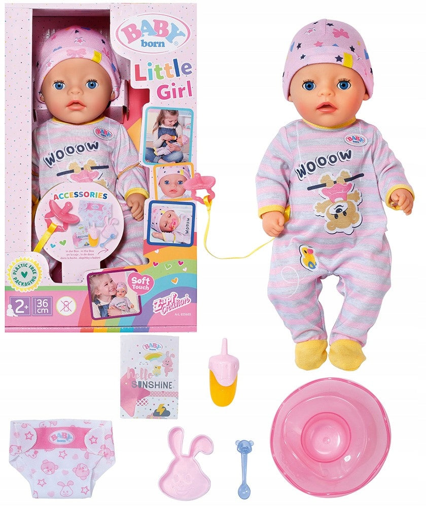 Lėlė Zapf Baby Born, rožinė
