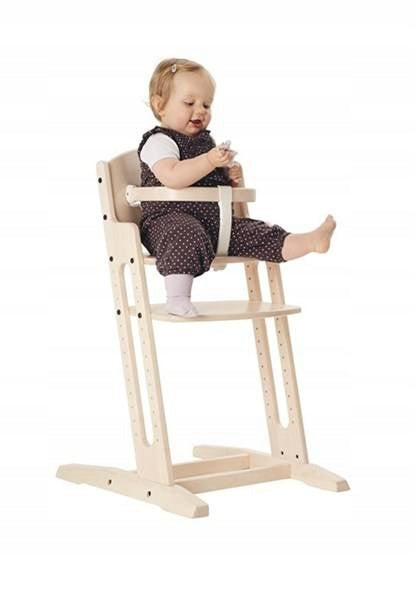 BABY DAN DanChair Adjustable White Wood