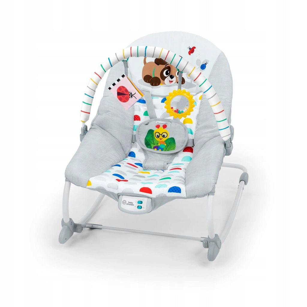 BABY EINSTEIN Lehátko hudební vibrující Dean's Discovery Spot 0m+ do 9kg