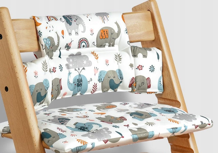 BABY HIGHCHAIR COVER WATERPROOF CUTE ELEPHANTS Brand no brand
