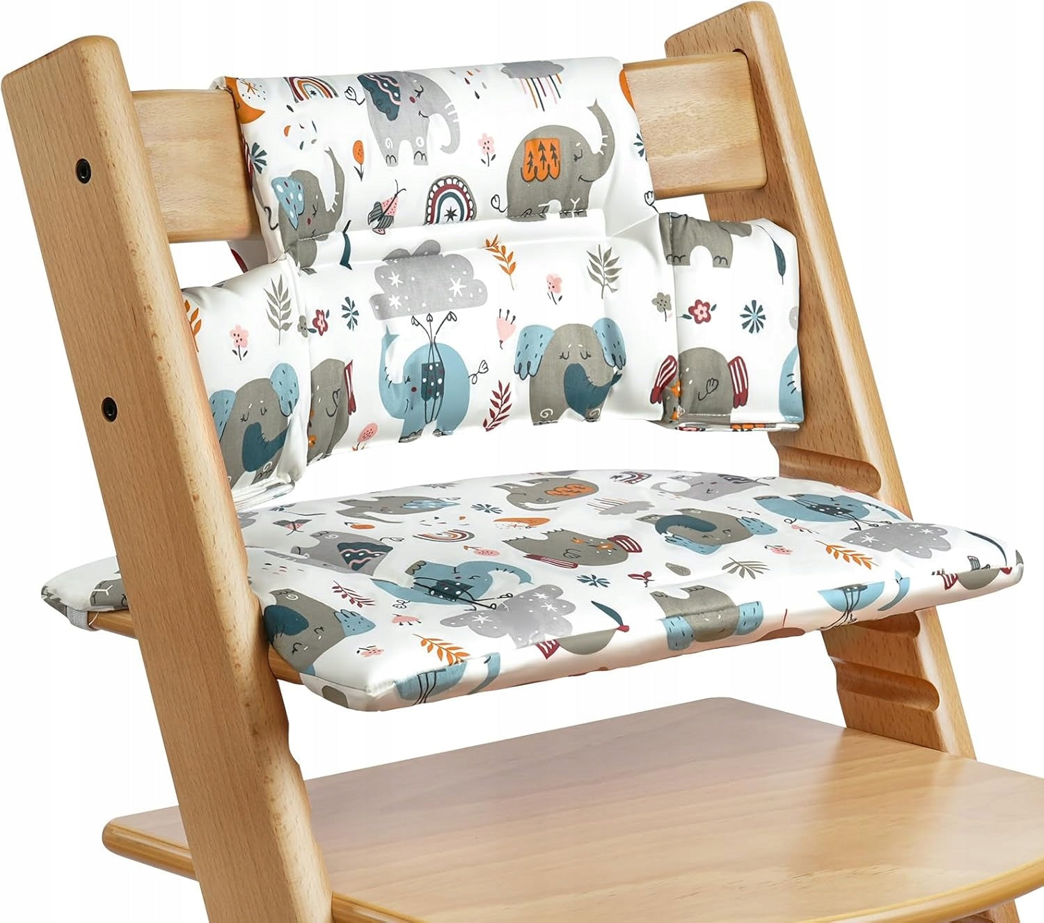 BABY HIGHCHAIR COVER WATERPROOF CUTE ELEPHANTS