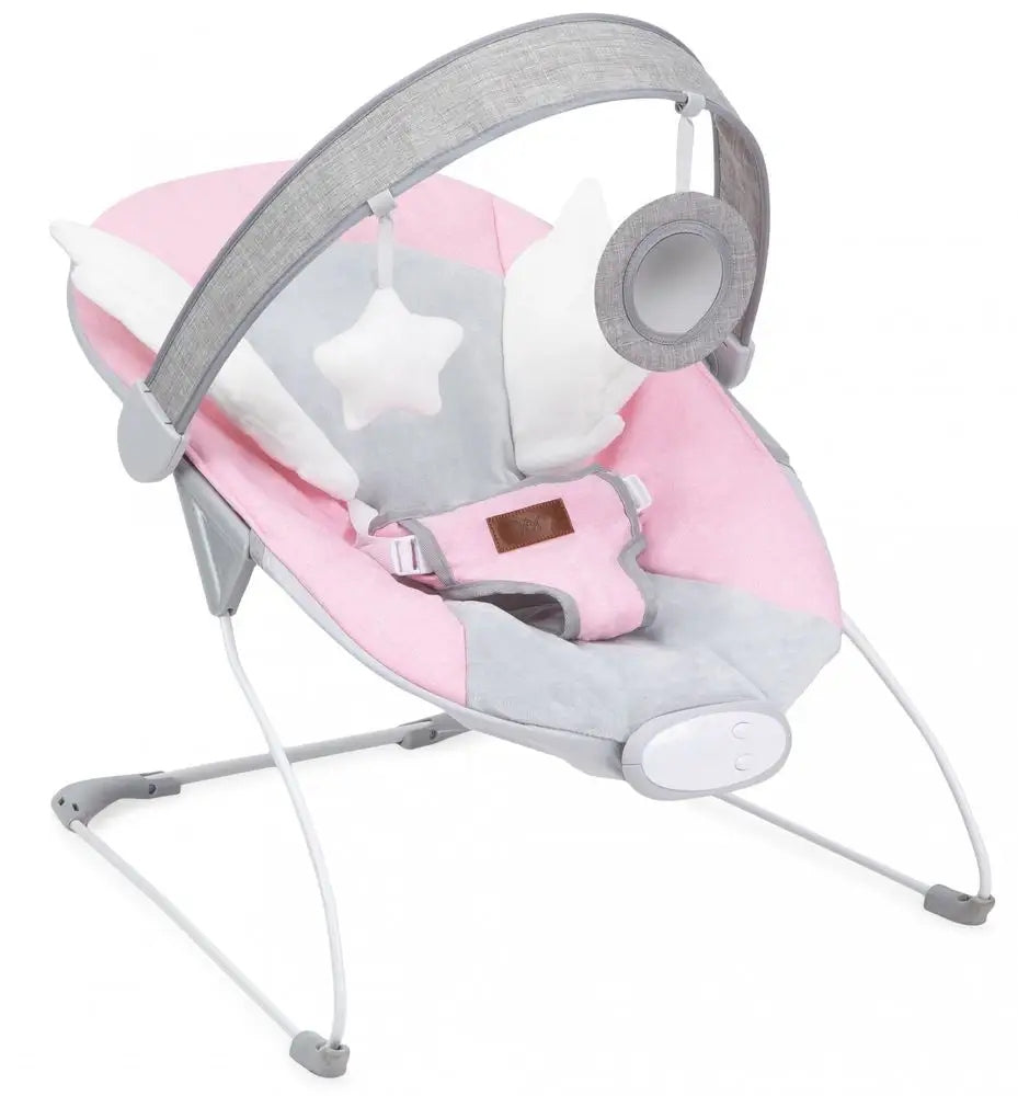 BABY LOUNGER - MoMi TULI PINK - VIBRATION MELODIES TOYS Manufacturer code BULE00020