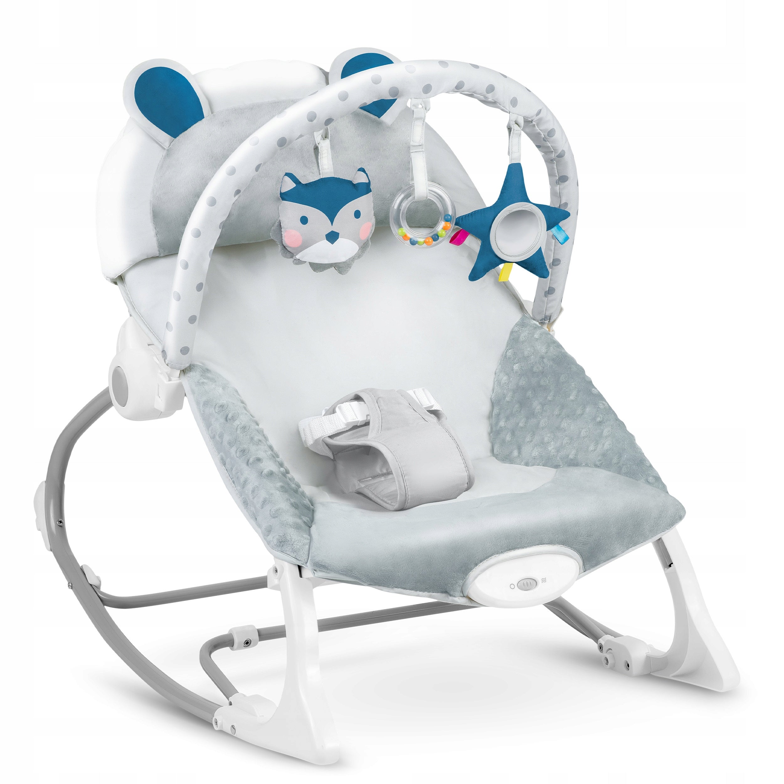 BABY LOUNGER ROCKER 2in1 CRADLE VIBRATION TOYS Ricokids Manufacturer code 7328