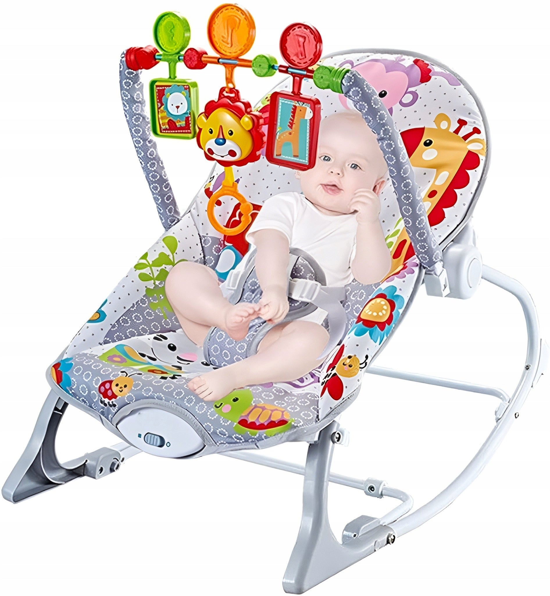 BABY LOUNGER ROCKER COT SEAT CRADLE VIBRATION TOYS Manufacturer code Regulowane Pasy bezpieczeństwa