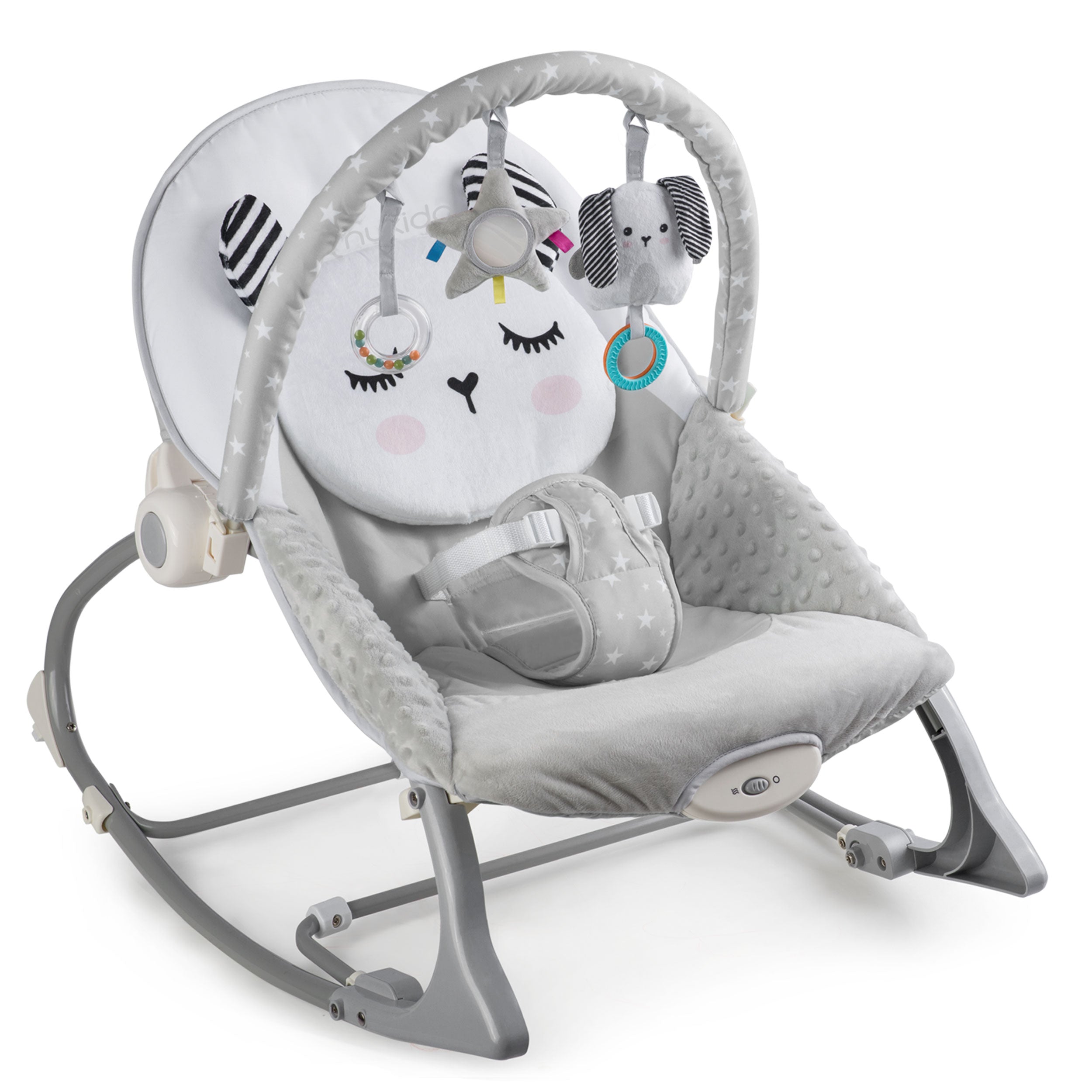 BABY LOUNGER ROCKER CRIB CRADLE VIBRATION TOYS NUKIDO EAN (GTIN) 5903890628444