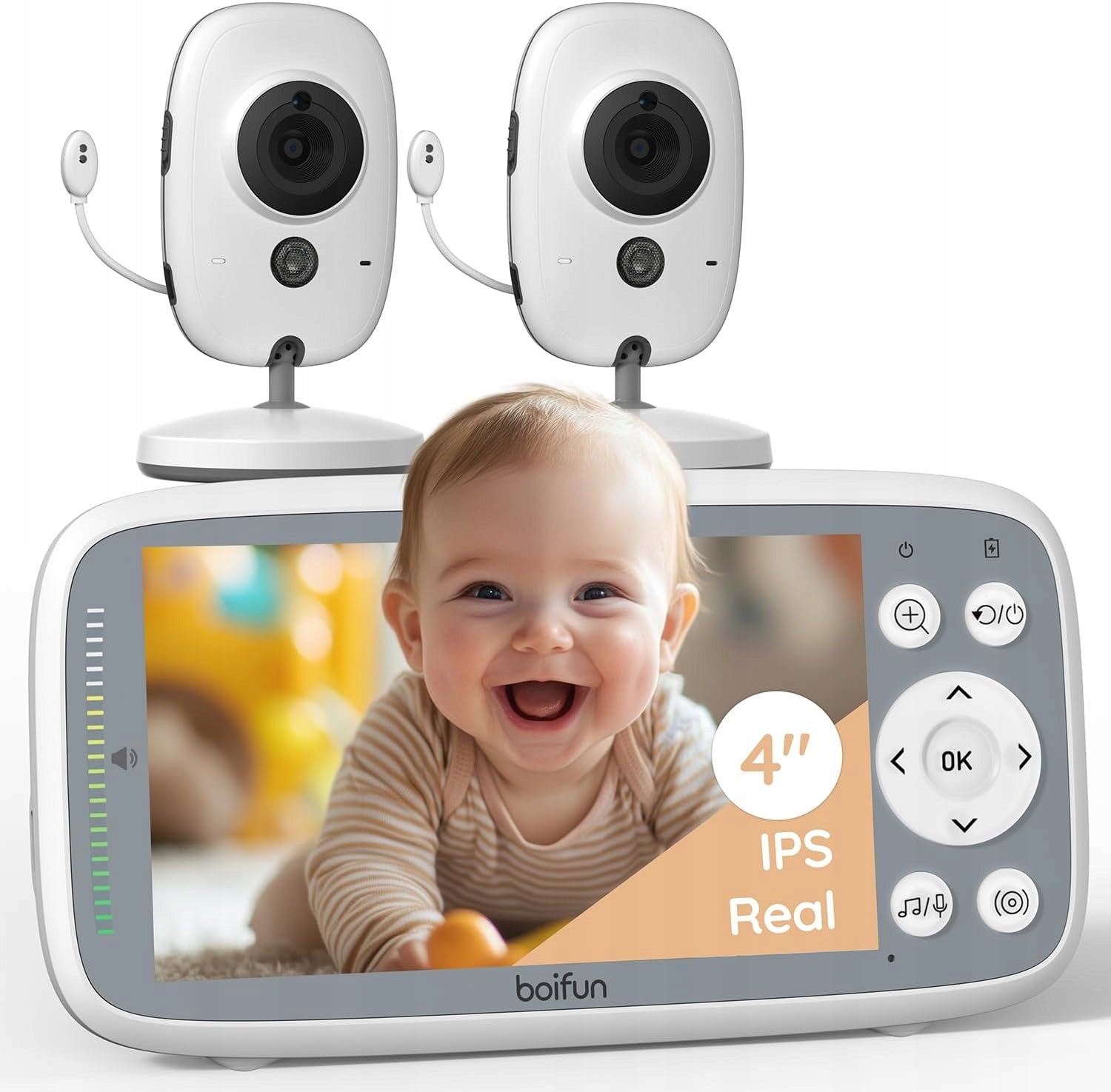 BABY MONITOR 2 LIVE CAMERA LCD NIGHT MODE LCD SCREEN WITH MICROPHONE