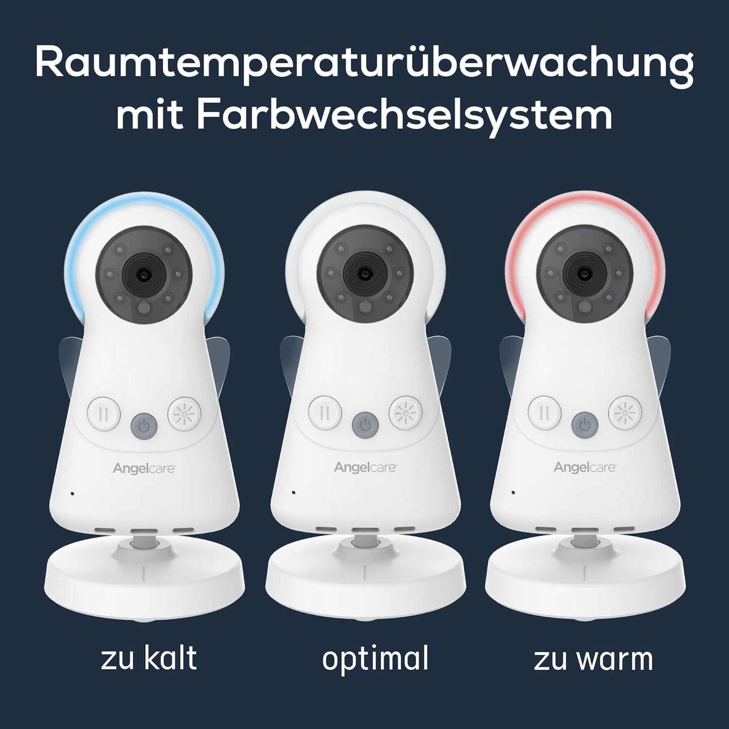 BABY MONITOR 3 IN 1 VIDEO AND AUDIO SENSORS Packaging status original