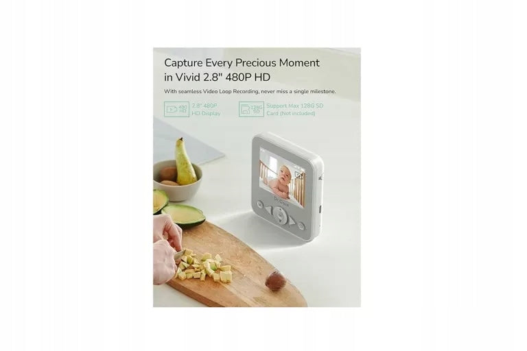BABY MONITOR DR.CARE WHITE Kind electronic nanny