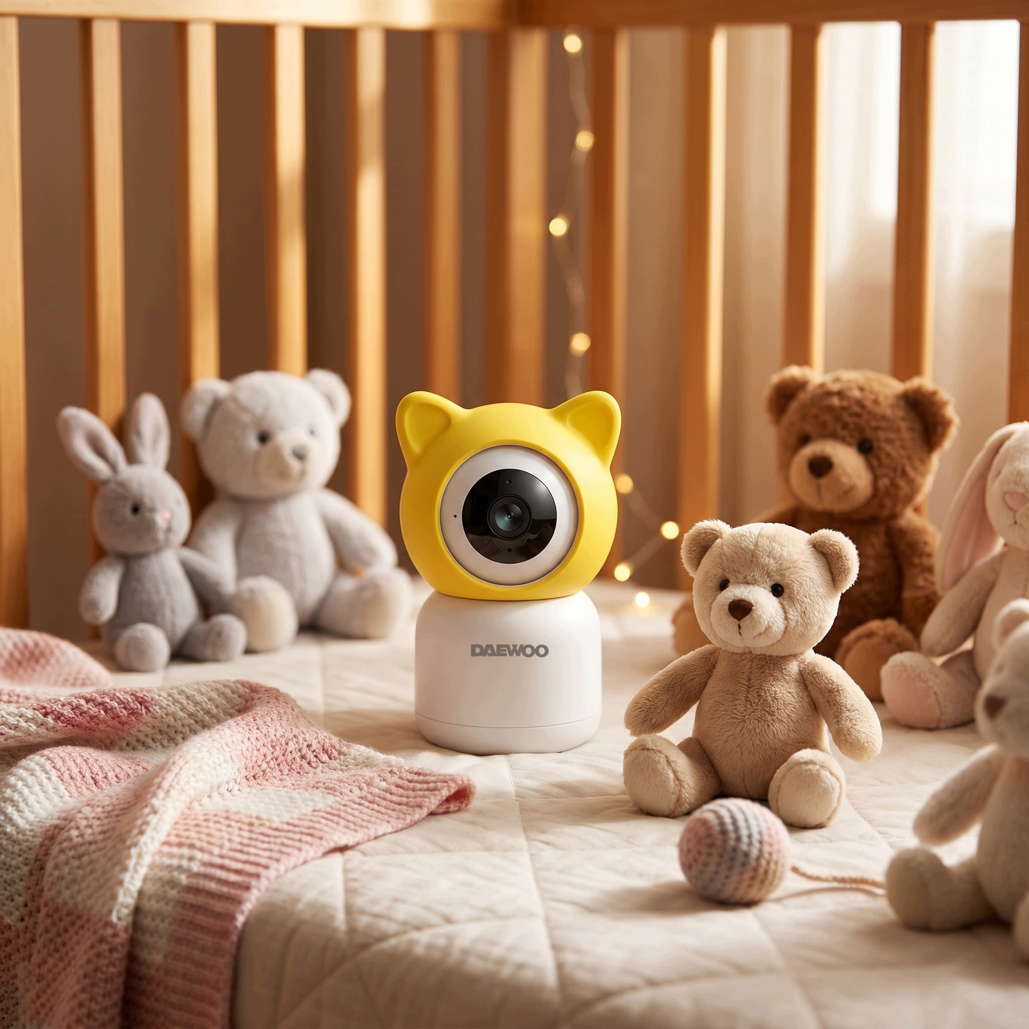 BABY MONITOR ELECTRON DAEWOO WI-FI DW-BMC47 WITH CAMERA Packaging status original