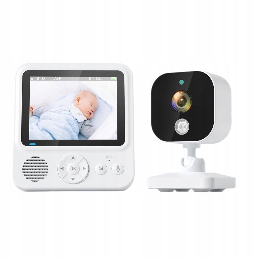 BABY MONITOR ELECTRONIC LIVE CAMERA LCD NIGHT MODE VOX 3.2'' LCD 750mAh