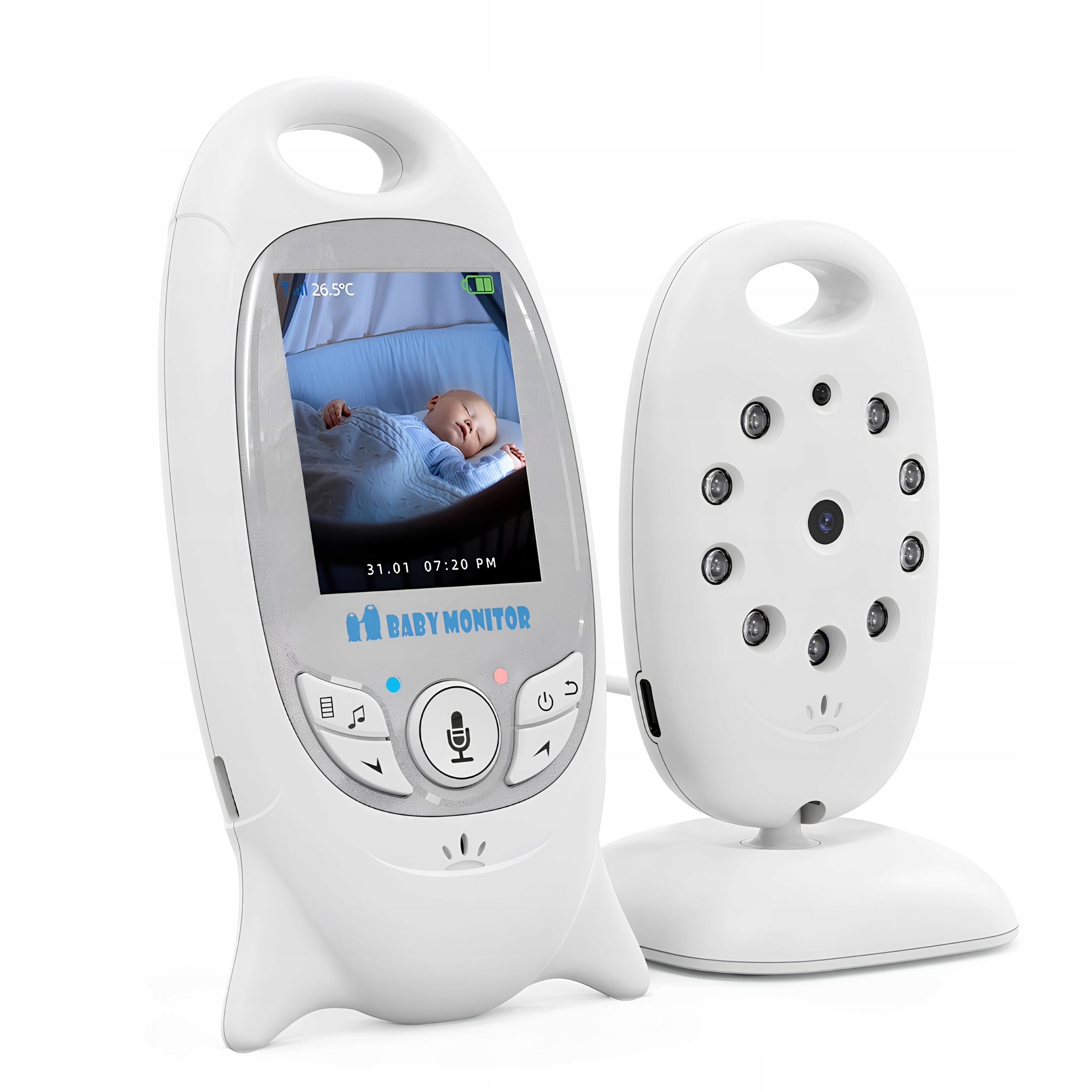 BABY MONITOR ELECTRONIC LIVE CAMERA LCD NIGHT MODE Wireless