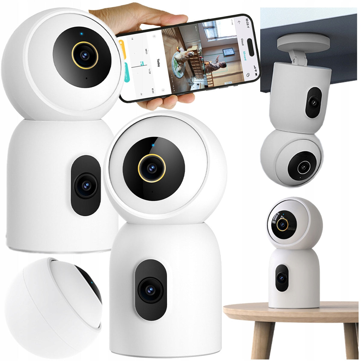 BABY MONITOR ELECTRONIC ROTARY IP CAMERA detects crying IMILAB C30 Dual EAN (GTIN) 6971085313863