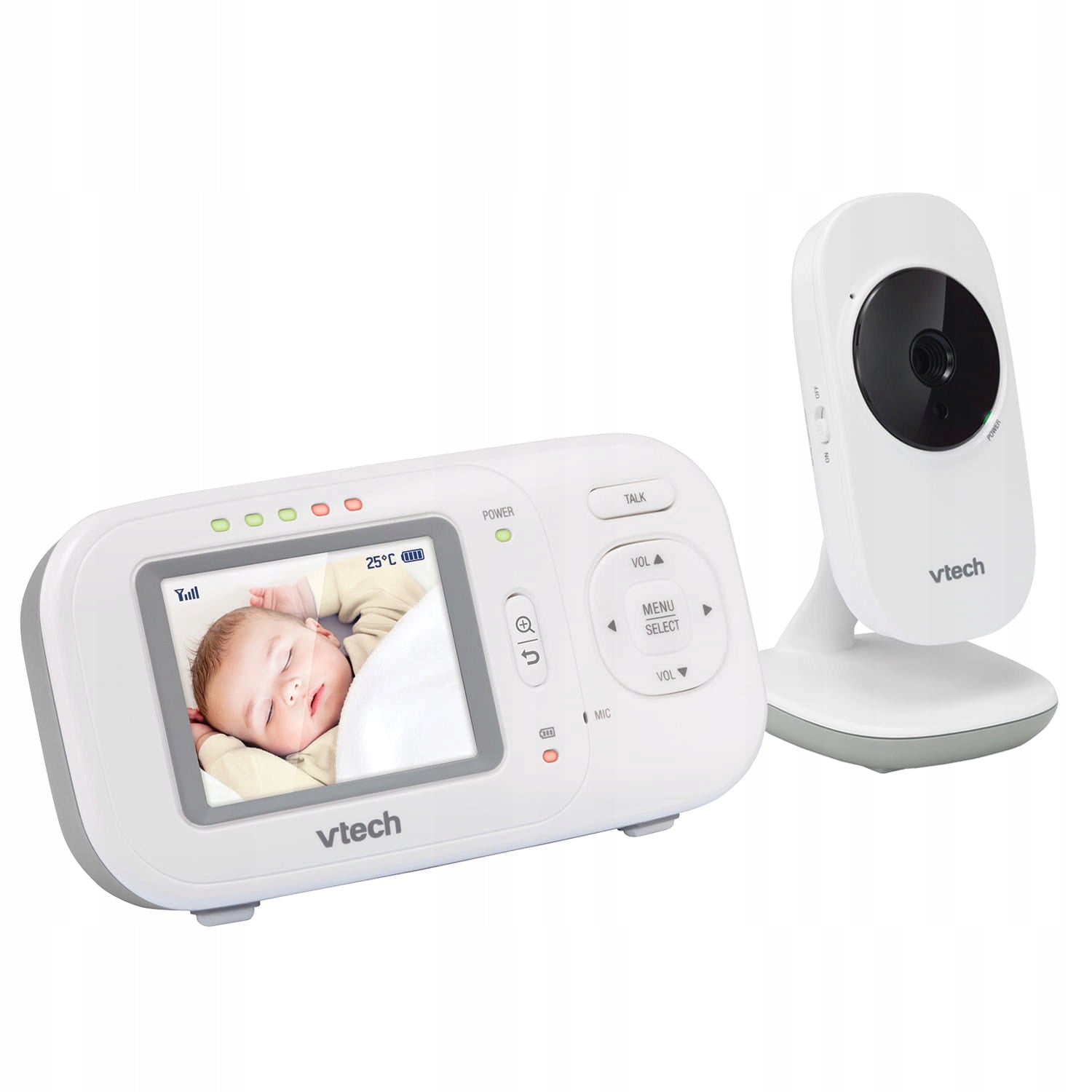 BABY MONITOR ELECTRONIC VIDEO LCD CAMERA VTECH VM2251