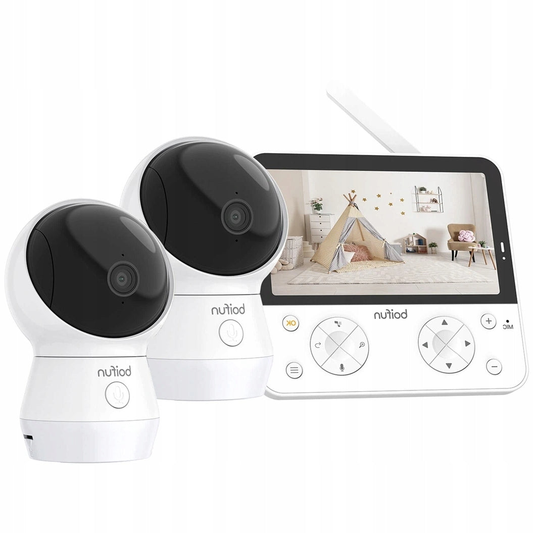 BABY MONITOR ELECTRONIC WIFI ROTATING CAMERA 4TM 720P 4MP 5.5" Wi-Fi Camera