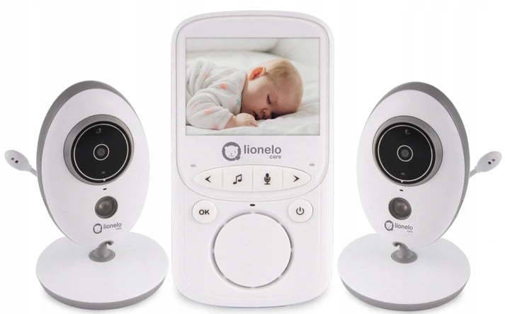 BABY MONITOR LIONELO BABYLINE 5.1 2xCAMERA Color white