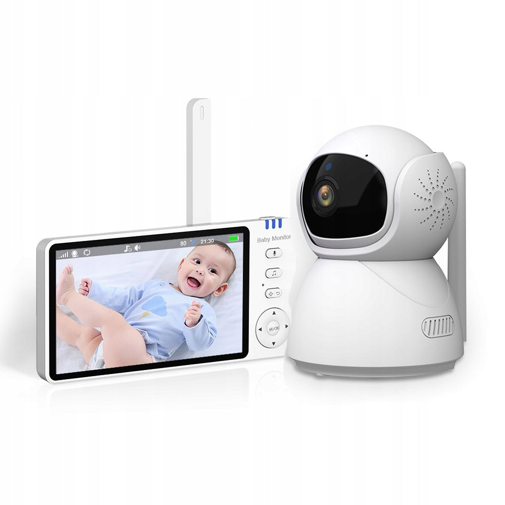 BABY MONITOR LIVE CAMERA HD DAY NIGHT MODE LCD SCREEN WITH MICROPHONE 355° Medical device no