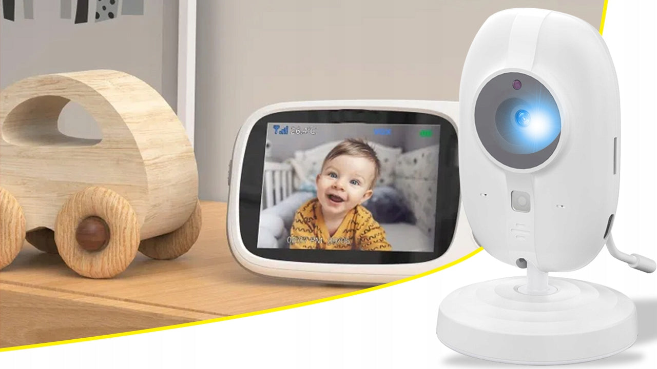 BABY MONITOR LIVE CAMERA NIGHT MODE THERMOMETER IPS HD 2000MAH Brand no brand