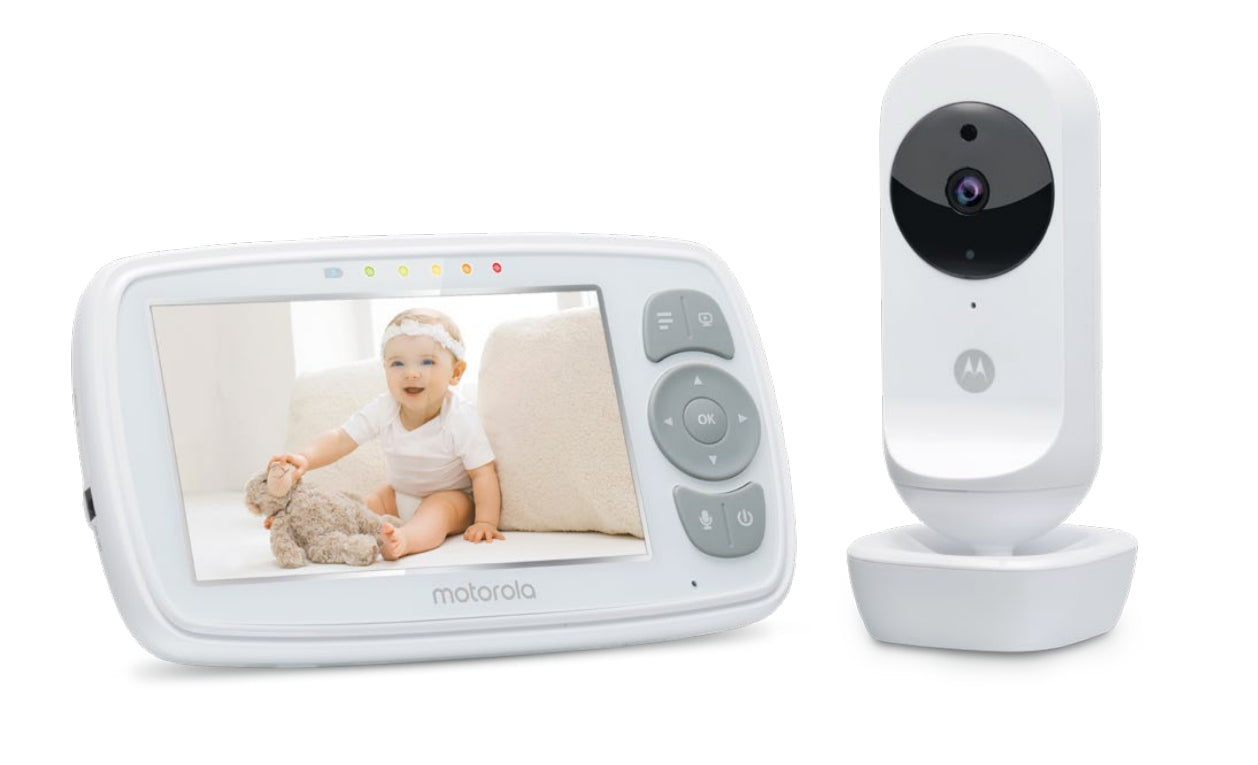 BABY MONITOR MOTOROLA EASE34 NIGHT MODE 4,3" LULLABY THERMOMETER