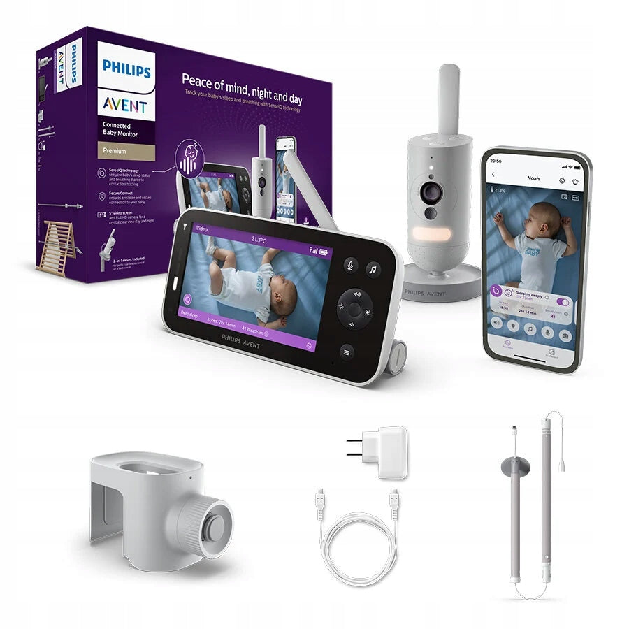 BABY MONITOR PHILIPS AVENT SENSEIQ + BREATH MONITOR SCD973/26 Brand Philips Avent