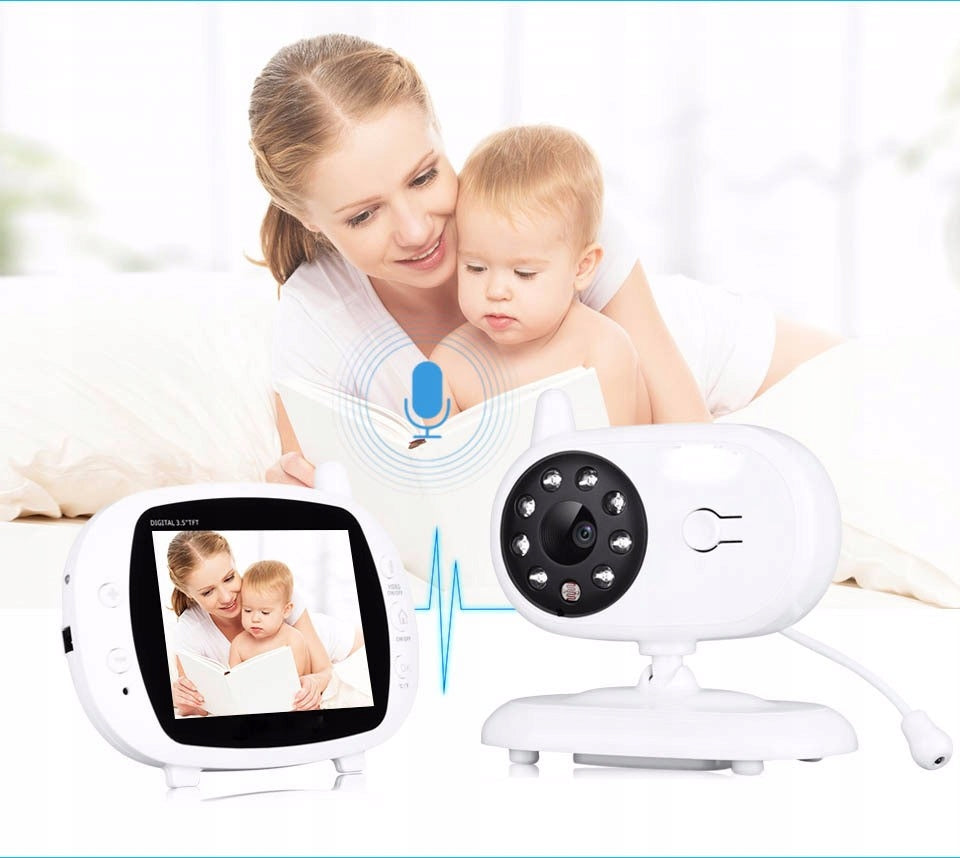 BABY MONITOR WITH CAMERA AND VIDEO MONITOR S Brand Baby Monitor