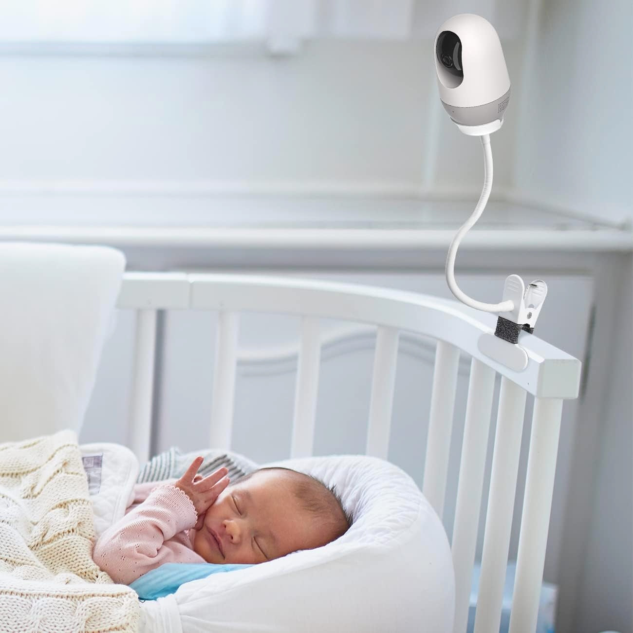 BABY MONITORING HOLDER WITH 2K INDOOR CAMERA ANGLE ADJUSTMENT Brand Elektron